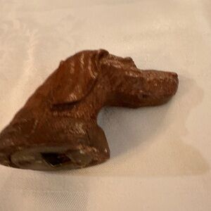 Vintage hunting dog bottle opener (probably cast iron)